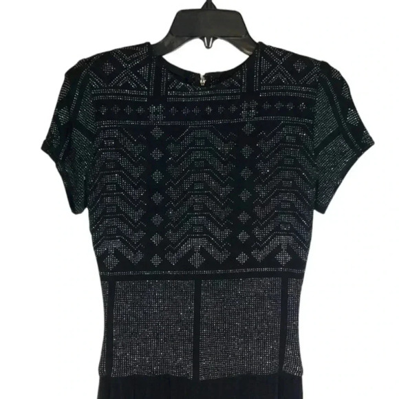 {Tadashi Shoji} 90s Vintage Black Jumpsuit - Picture 1 of 13